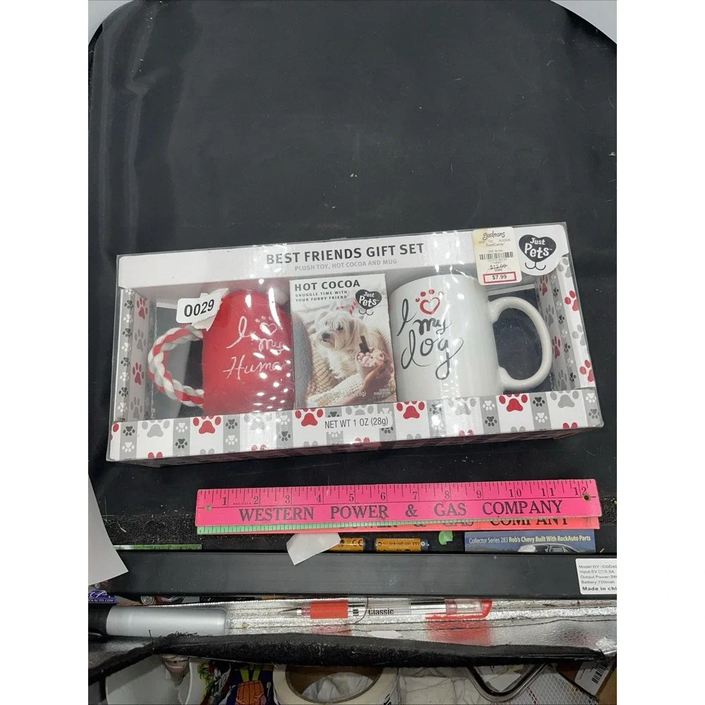 VNTG Best Friends Gift Set Unopened I Love My‎ Dog Cup